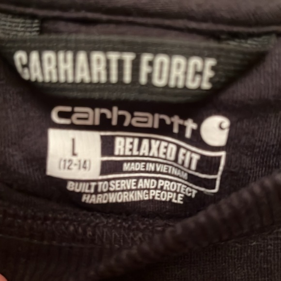 Carhartt Black Crewneck Sweatshirt - Picture 3 of 4